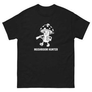 Foxfur Ink — mushroom hunter t shirt01
