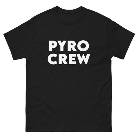 Foxfur Ink — pyro crew t shirt chest hit simple bold04