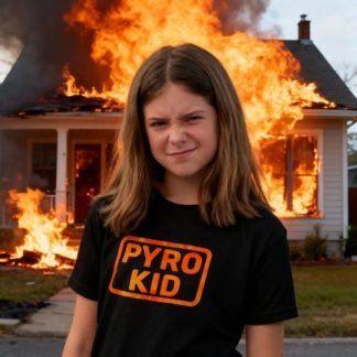 Foxfur Ink — pyro kid t shirt little firebugs and future pyrotechnicians01