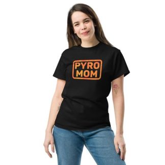 Foxfur Ink — pyro mom t shirt for the nervous mothers of pyrotechnicians 01